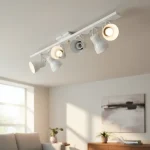 Aplique Spot Ecónomico De Chapa 6 Luces - Apto Led E27