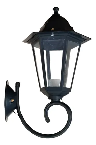 Farol Colonial 6 Caras Fundición De Aluminio - E27 Apto Led - Imagen 20