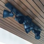 Aplique Spot Ecónomico De Chapa 6 Luces - Apto Led E27