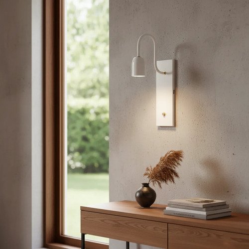 Aplique De Pared Moderno 1 Luz Soporte Rectangular - E27 - Imagen 25