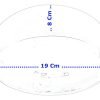 Vidrio Repuesto Satinado Plafón Grande De 20 Cm. - Thumbnail Image 2