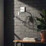 Aplique Jaula Orbital Reja Cónica Enrejado De Pared Vintage
