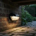 Aplique Tortuga Fundición De Aluminio Con Visera 1 Luz - E27
