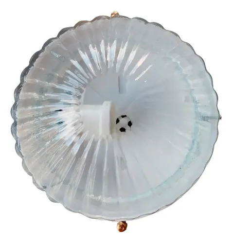 Plafón Chico 1 Luz Vidrio Transparente - Apto Led - E27 - Imagen 21