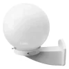 Aplique Globo Ménsula De Pared Exterior Vidrio Opal - E27 - Thumbnail Image 6
