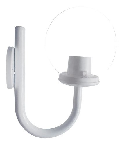 Aplique Globo Jardín 20 Cm Decorativo Antivandalismo 1 Luz - Imagen 7