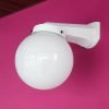 Aplique Globo Ménsula De Pared Exterior Vidrio Opal - E27 - Thumbnail Image 7