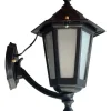 Farol Colonial De Pared 6 Caras Chico Fundición De Aluminio - Thumbnail Image 34