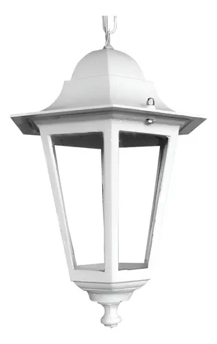 Farol Colonial 6 Caras Fundición De Aluminio Apto Led - E27 - Imagen 53