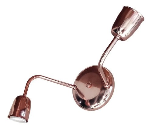 Spot Recto Metalizado Moderno Vintage 2 Luces - Apto Led E27 - Imagen 41