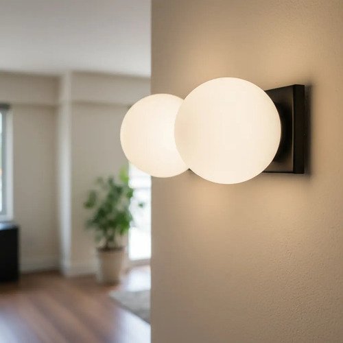 Spot Camarín De Pared 2 Luces Con Globo Espacio 5x13 (gz9) - Imagen 8