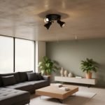 Aplique De Chapa Spot Economico 3 Luces E27