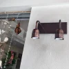 Spot Recto Metalizado Moderno Vintage 2 Luces - Apto Led E27 - Thumbnail Image 22