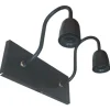 Spot Signo Rectangular Aplique Pared Moderno Vintage 2 Luces - Thumbnail Image 10