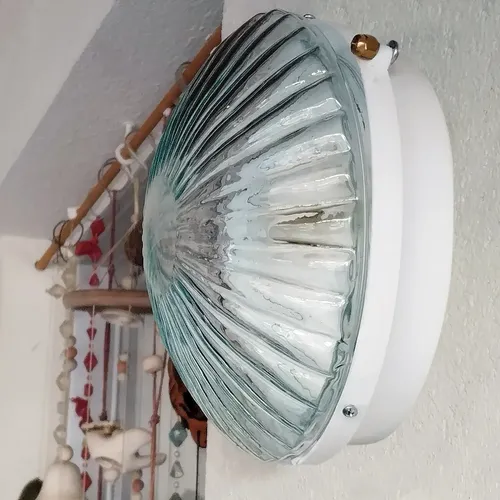 Plafón Chico 1 Luz Vidrio Transparente - Apto Led - E27 - Imagen 26