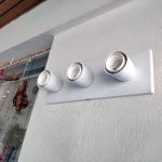 Spot Tipo Camarín 3 Luces Apto Led - E27