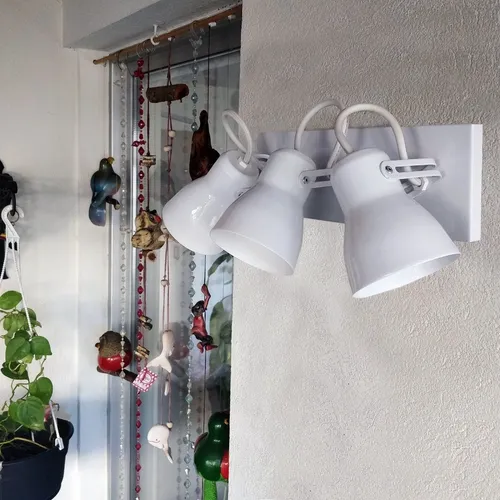 Aplique Spot Economico De Chapa 3 Luces E27 - Imagen 10