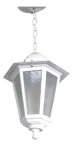 Farol Colonial 6 Caras Fundición De Aluminio - E27 Apto Led - Imagen 4