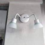 Spot Aplique De Pared Tulipa Base Redonda 2 Luces - E27