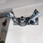 Aplique Spot Metalizado De Chapa Económico 3 Luces - E27