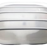 Tortuga Plástica Ovalada Grande Vidrio Plástico Apta Led E27