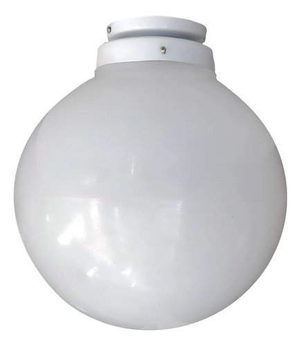 Aplique Globo Pvc 30 Cm Antivandálico De Techo Ó Pared - Imagen 2