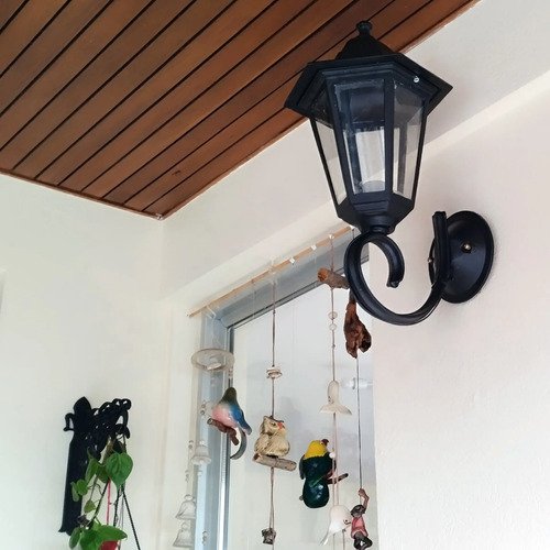 Farol Colonial 6 Caras Fundición De Aluminio Apto Led - E27 - Imagen 23