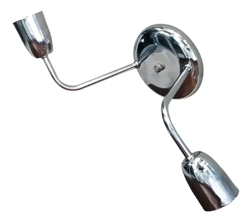 Spot Recto Metalizado Moderno Vintage 2 Luces - Apto Led E27 - Imagen 49