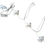 Guirnalda 15 Metros 15 Luces T/ Kermese Con Ficha Y Tecla