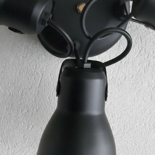 Aplique Spot De Chapa 4 Luces Apto Led - E27 - Imagen 3