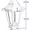 Farol Colonial 6 Caras Fundición Aluminio Para Pilar - E27 - Thumbnail Image 3