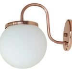 Spot Aplique Pared Moderno Vintage Globo Metalizado - E27