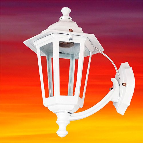 Farol Colonial De Pared 6 Caras Chico Fundición De Aluminio - Imagen 29
