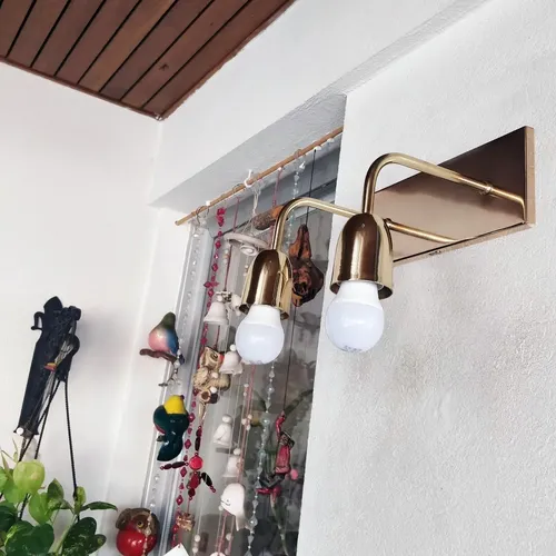Spot Recto Metalizado Moderno Vintage 2 Luces - Apto Led E27 - Imagen 29