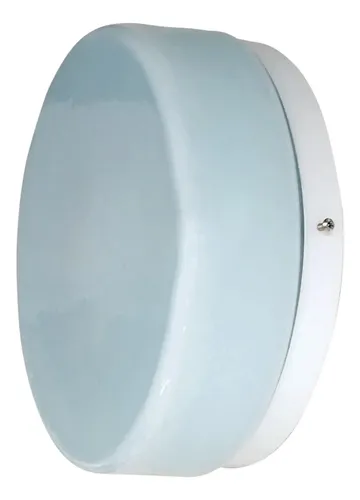 Plafón Chapa Grande 2 Luces Vidrio Escolar Apto Led - E27 - Imagen 5