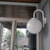 Aplique Globo Pared Exterior Decorativo Antivandalismo 1 Luz - Thumbnail Image 10