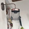 Spot Rejilla Aplique Pared Industrial Moderno Vintage Apto Led Metalizado - Thumbnail Image 5