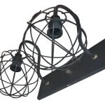 Spot Signo/recto De Pared Moderno Átomo Orbital 15 2 Luces