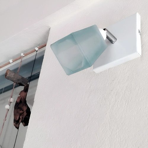 Aplique Spot Cubeto Con Movimiento Niquel 1 Luz (g9) - Imagen 2