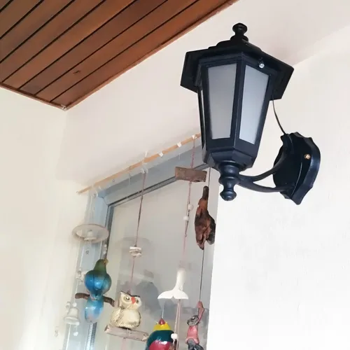 Farol Colonial De Pared 6 Caras Chico Fundición De Aluminio - Imagen 39