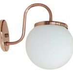 Spot Aplique Pared Moderno Vintage Globo Metalizado - E27