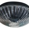 Plafón Chapa Chico 1 Luz Vidrio Estrella Transparente - E27 - Thumbnail Image 8