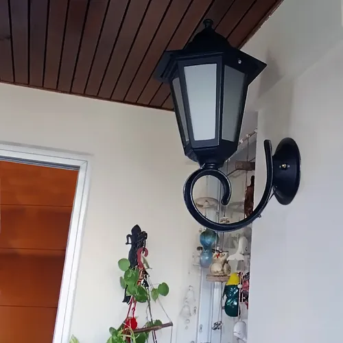 Farol Colonial 6 Caras Fundición De Aluminio Apto Led - E27 - Imagen 48