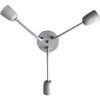 Spot Recto Aplique Techo O Pared Industrial Vintage 3 Luces - Thumbnail Image 3