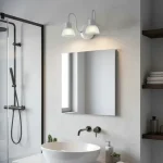 Spot Aplique De Pared Tulipa Base Redonda 2 Luces - E27