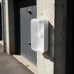 Plafón Rectangular Carcasa Acrílica Led Exterior - E27