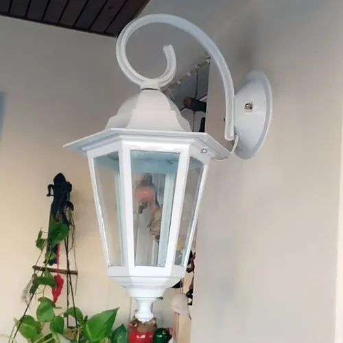 Farol Colonial 6 Caras Fundición De Aluminio Apto Led - E27 - Imagen 36