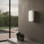Pack X10 Plafón Rectangular Carcasa Opal Led Exterior - E27