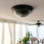 Plafón Soffit 2 Luces E27 Vidrio Veneciano Apto Exterior