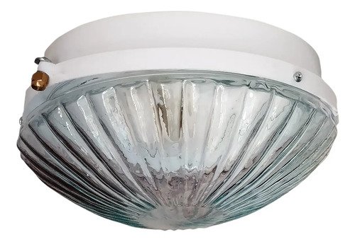 Plafón Chico 1 Luz Vidrio Transparente - Apto Led - E27 - Imagen 20